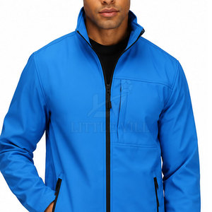 Veste softshell pour homme, nouvelle collection, imperméable, coupe-vent, respirante, pour sports de plein air, fermeture éclair avant, tissu extensible léger - Product Image 6