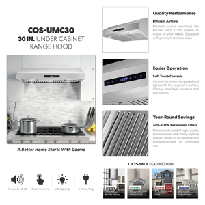 30 ชิ้น อุปกรณ์ควบคุมแบบสัมผัสใต้ตู้แบบเรนจ์ฮูด ทำจากสแตนเลส พร้อมไฟ LED - Product Image 6