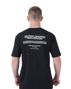 เสื้อยืดคอกลมแขนยาวระบายอากาศได้ดีสำหรับผู้ชายเสื้อยืดออกกำลังกายผ้าฝ้ายสีขาวคอกลมแบบกำหนดเอง - Product Image 4