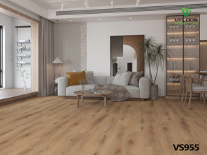 Suelo SPC Rígido Moderno VFLOOR, Resistente al Agua, Anti-Rayones, Sistema de Clic, Planchas Medianas, Garantía de 5 Años - Product Image 2