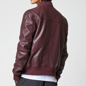 Vestes en cuir pour hommes, sur mesure, décontractées, pour l'hiver, de haute qualité, entièrement tendance, en cuir de vachette, fabriquées pour l'hiver. - Product Image 3