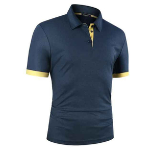 Chemises polo pour hommes, séchage rapide, vêtements décontractés, manches courtes, respirantes, polos unis personnalisés en vente à bas prix - Product Image 3