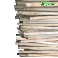 Sikat Lantai Kayu Alami Vietnam Tahan Air, Gagang Kayu, Ramah Lingkungan, Desain Ringan untuk Perabotan