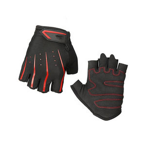 Guantes de Ciclismo Transpirables de Medio Dedo con Correa Ajustable para Muñeca, Logotipo Personalizado, para Levantamiento de Pesas y Ejercicio, Equipo de Protección para Gimnasio - Product Image 4