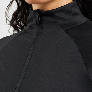 Breathable Spandex/Polyester Yoga Skinny Jacket Women Plus Size Athletic Stretch Eco-Friendly Lightweight <b>Zip</b> <b>up</b> Outerwear - Product Image 6