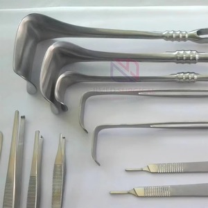 Vente en gros de l'ensemble de chirurgie plastique professionnel JIMED SURGICAL, 72 pièces, outils chirurgicaux en acier inoxydable, réutilisables, haute qualité, CE - Product Image 6