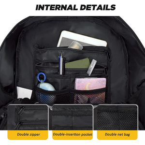 Sac à dos de sport imperméable et léger pour l'entraînement en plein air, basketball, football, avec logo personnalisé NAHEED SPORTS, unisexe - Product Image 2