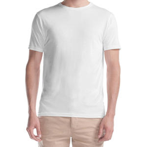 Camisetas Lisas Personalizadas para Hombre, Camisetas de Bambú y Algodón, Camisetas de Manga Corta de Bambú para Hombre, Camisetas Casuales con Cuello Redondo para Hombre - Product Image 4