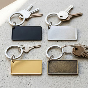 Europe Souvenir Number <b>Plate</b> Keychain | UV Print Custom City Zinc | Country Flag Metal Tag Wholesale | Tourist Gift Shop Low MOQ - Product Image 4