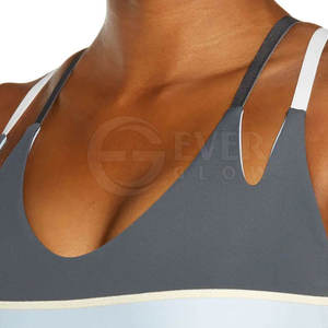 Women Yoga Sports <b>Bra</b> High for Plus Size Seamless Medium Support Quick Dry Stretchy Adjustable Y-line <b>Straps</b> Breathable Crop - Product Image 5