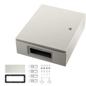 Boîtier Électrique Métallique NEMA 4X 20x16x6 en Acier, Résistant à l'Eau et à la Poussière IP66 pour Utilisation Extérieure/Intérieure pour Instruments Électroniques - Product Image 2