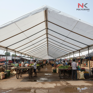 Fabricant de bâches Mandi sur mesure, fournisseur de bâches laminées, bâche Mandi de qualité industrielle, couverture imperméable pour stand - Product Image 4