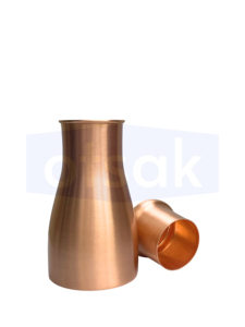 OTSAK กระติกน้ำทองแดงแบบเรียบ พรีเมียม เป็นมิตรกับสิ่งแวดล้อม ดีไซน์หรูหราทันสมัย ฝาปิดแบบด้าน พกพาสะดวก สำหรับสำนักงานและบ้าน ความจุ 1000 มล. - Product Image 6