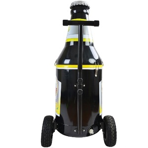 Parrilla de Carbón Multifuncional de 54L con Cubo Térmico, Barbacoa Portátil con Ruedas y Carrito - Product Image 3