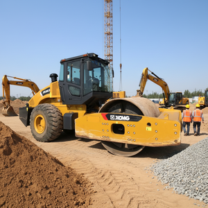 Compacteur à tambour unique robuste de 26 tonnes pour la stabilisation haute performance de l'asphalte et des sols - Product Image 3