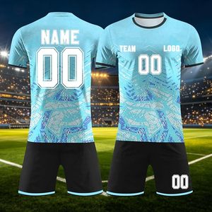 Ensemble de maillots de football personnalisés, uniformes d'entraînement sportifs, maillots de football personnalisés avec nom, numéro et logo pour hommes et femmes - Product Image 2