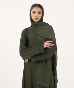 Abaya de Alta Calidad 2026, Fabricante de Ropa Islámica, Abaya Musulmana con Bordado, Cuentas y Lentejuelas, para la Noche - Product Image 2