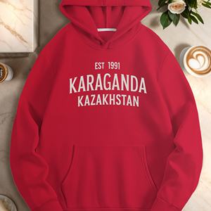 KARAGANDA en diseño arqueado sudaderas casuales de mujer - Product Image 4
