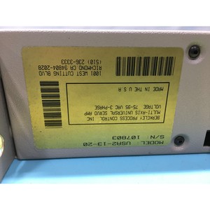 BERELEY PROCESS CONTROL USA2-13-20 MULTI AXIS - Équipements et pièces semi-conductrices d'occasion fiables à l'échelle mondiale - Product Image 6