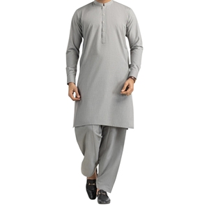 Salwar Kameez de Color Sólido para Hombre 2026, Alta Calidad, OEM, ODM, Precio al por Mayor, Nuevo Estilo, Kurta Pajama, Ropa India y Pakistaní para Niños - Product Image 1