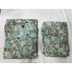 DISEÑADOR DE LAMINA DE SEDA IMPRESIÓN Y TRABAJO A MANO EN COLLER CORD SET SKY - Product Image 1