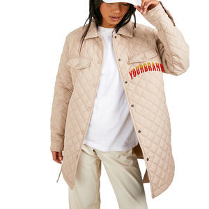 Chaqueta Acolchada de Invierno para Hombre, Personalizada, con Capucha, Bordado y Estampado, Cálida, Transpirable, Cortavientos, de Algodón - Product Image 1