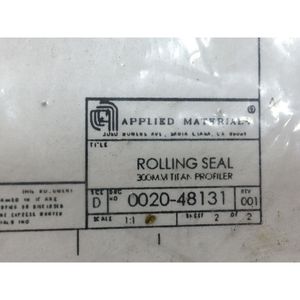AMAT 0020-48131 Parker E10461-X01 Dooe <b>Seal</b>, 169380 - Trusted Global Legacy Semiconductor Equipment and Parts at - Product Image 5