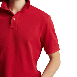 Chemise polo pour homme, design à manches courtes, tissu doux, style décontracté, streetwear d'été, logo personnalisé, chemise polo pour homme - Product Image 5