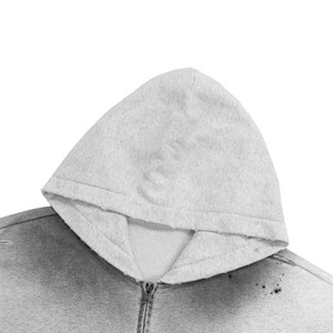 ชุดวอร์มผู้ชายแบบ 2 in 1 มีฮู้ดพร้อมเชือกผูก ผลิตจากผ้าฟลีซโพลีเอสเตอร์ 100% สไตล์สปอร์ต รับสกรีนโลโก้ มีกระเป๋าข้างหน้า/หลัง เหมาะสำหรับฤดูหนาว ขายส่ง - Product Image 6