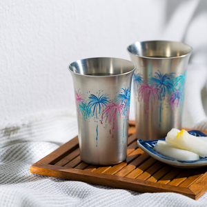 Vajilla de Fantástica Calidad a Precios Impresionantes, Fuegos Artificiales Sakeware, Recipientes de Cobre con Recubrimiento de Estaño Impresos Personalizados, Vasos Madoromu para Bebidas, Artículos para Fiestas - Product Image 4