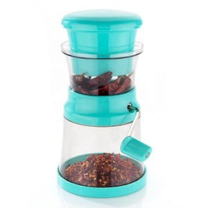 Accesorios de cocina de PVC, Cortador manual de verduras, picador de carne y comida, mini trituradora de ajo, trituradora y cortador de Chile y jengibre - Product Image 5