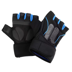 Gants de fitness unisexes de haute qualité en coton/polyester/spandex, confortables, antidérapants, à séchage rapide, pour les sports de plein air et la musculation - Product Image 6