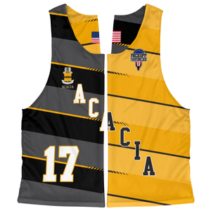 Chalecos de Lacrosse Personalizados con Logotipo, MOQ Bajo, Reversibles, de Secado Rápido, Tela Inteligente 100% Poliéster, para Entrenamiento y Partidos - Product Image 4