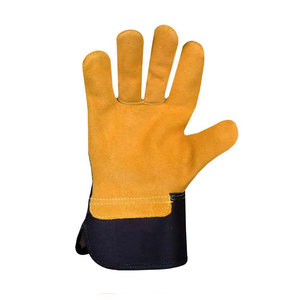 Gants de travail en cuir antidérapants et résistants aux coupures, respirants, sans latex, niveau d'impact 2, personnalisables, vêtements de sécurité pour le travail - Product Image 3