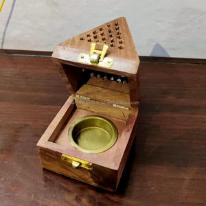 Quemador de Incienso de Madera Ecológico |   Meditación y Aromaterapia - Product Image 1