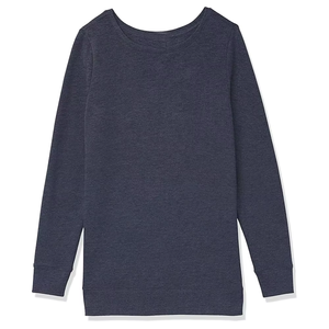Sweat-shirt en molleton de coton de haute qualité pour femme, coupe courte, avec capuche - Product Image 1