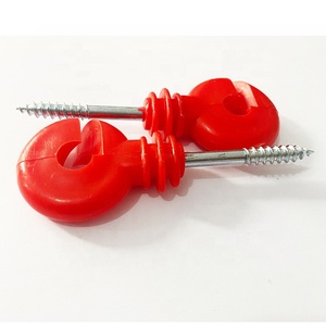 Fence Ring Post Wood Post Insulator with Insulator Socket <b>Tool</b> Electric Fence Insulator - Product Image 2