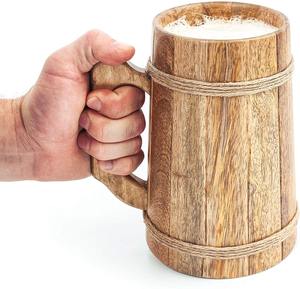 Taza de Madera Hecha a Mano Directo de Fábrica, Ecológica y Reutilizable para Café y Té - Product Image 3