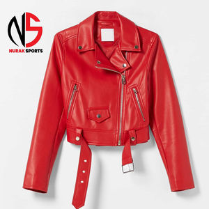 Chaquetas de Mujer de Última Moda 2026, Chaquetas de Cuero Genuino con Tela Suave, Transpirable y Cómoda, con Logotipo de Color Personalizado Nurak - Product Image 5