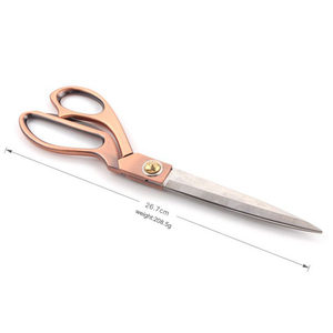 Tijeras de Sastre Profesionales de 10'' con Recubrimiento de Titanio, Tijeras de Costura de Acero Inoxidable para Cortar Telas, Personalizables - Product Image 2