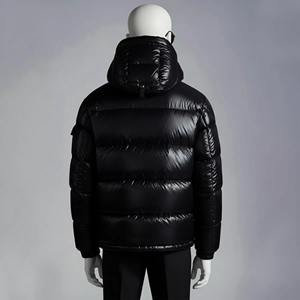 Wholesale Long Line Adult Padded Outerwear Windproof Worsted Polyester Custom Logo Winter <b>Bubble</b> <b>Coat</b> Direct Manufacturer Supply - Product Image 5