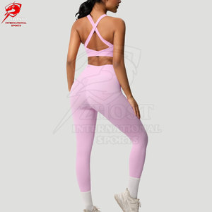 Private Label Seamless 3Pc <b>Yoga</b> <b>Set</b> With Breathable Material And Modern Design For Gym And Fitness Activities - Product Image 6
