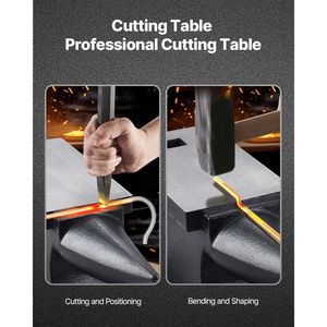 Incudine in Ghisa ad Alta Durezza con Corno Singolo, Capacità 100 Libbre/45kg, Base Stabile da Banco 10.4 X 5 Pollici, Corno Robusto - Product Image 4