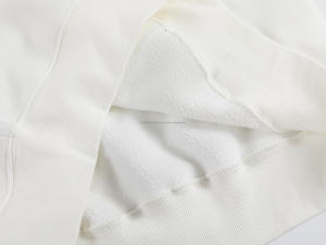 French Terry Street wear Heavyweight 500g Sudadera con capucha gruesa Logotipo personalizado en blanco Cuello redondo Sudadera y sudaderas con capucha unisex - Product Image 5