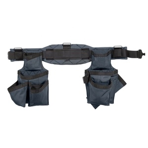 Ceinture à outils de construction professionnelle sac de taille robuste avec bretelles réglables plate-forme confortable pour les charpentiers - Product Image 6