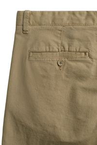 Chinos courts coupe régulière de haute qualité vêtements de confort formels chinos extensibles en coton sergé importés pour hommes au prix de gros - Product Image 2