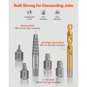 Set di 41 Pezzi di Estrattori per Bulloni con Custodia Solida, Efficiente Rimuovi-Viti - Product Image 3