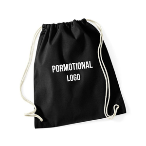 Sac à cordon pliable écologique personnalisé avec logo promotionnel, sac de sport en polyester réutilisable, sac cadeau, sac à dos à cordon pour le sport - Product Image 4
