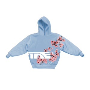 Sudaderas básicas de mezcla de algodón para hombre Sudaderas con capucha de entrenamiento de invierno de peso pesado - Product Image 1