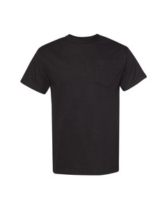 Alstyle 1305 / 00337 <b>Mens</b> Premium Heavyweight <b>Pocket</b> T-<b>Shirt</b> Charcoal Grey Bulk Wholesale - Product Image 4